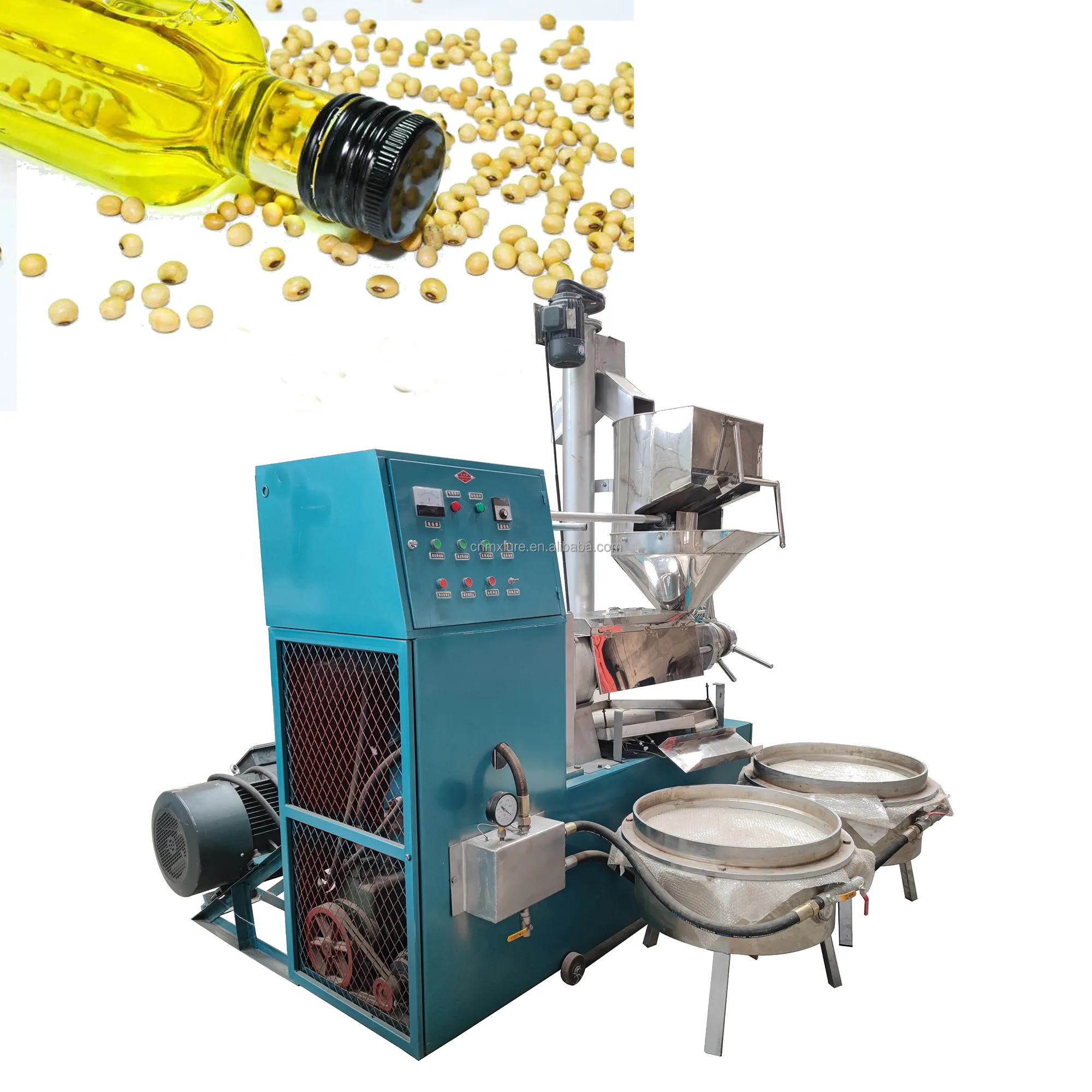 Präzisions-Hydrauliköl presse Stanz maschine, Palmkernöl-Auswurf schnecken presse und Olivenöl presse Industrie maschine