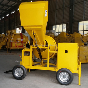 500l grande capacité de mélangeur à <span class=keywords><strong>béton</strong></span> diesel trémie de basculement hydraulique et rouleau de basculement mécanique malaisie - Product Image 6