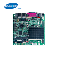 Procesador de cuatro núcleos J1900 integrado, 8 * USB 6 * COM DDR3L VGA + HD + LVDS, la placa base industrial Lvds Mini Itx más barata, 1 unidad