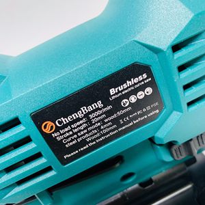 20V Portable <b>Power</b> <b>Tools</b> Brushless Jig Saw Set Rechargeable Cordless Lithium Curve Saws Wood Curved Cutting Machine - Product Image 2