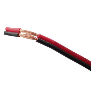 สายไฟฟ้าแบน UL2468 22/20/2 AWG แบบตีเกลียว ทองแดงเคลือบดีบุก ฉนวน PVC สายต่อขยายสำหรับไฟ LED สายแบตเตอรี่รถยนต์ - Product Image 4