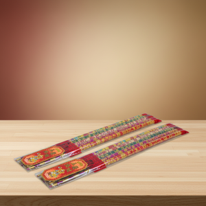 46464 Bâtons d'encens de haute qualité, cinq couleurs, cinq directions, avec dragon gaufré du <span class=keywords><strong>Dieu</strong></span> de la Richesse, 60cm x 20mm, lot de 5, pour temples - Product Image 5