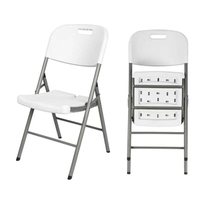 Chaise de pique-nique portable empilable de haute qualité, légère, pliable, en résine plastique, pour événements, vente chaude en usine