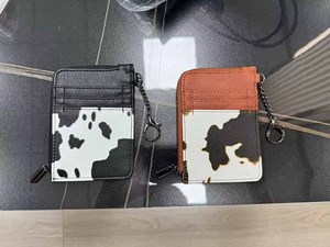 Wholesale Inventory Soft Cow Pebble PU Credit Card <b>Wallet</b> Slim Men Women Pocket Id Card <b>Holder</b> - Product Image 6