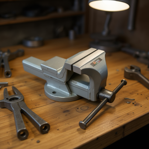 Ttake Universal <b>Bench</b> Vise 6 Inch Jaw Width Heavy Duty Metal Working <b>Tool</b> - Product Image 3