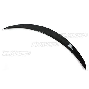 Nouvelle aileron arrière en fibre de carbone véritable pour coffre de voiture, extension d'aileron pour Benz W205 C300 C400 4 portes 2015-2019 - Product Image 4