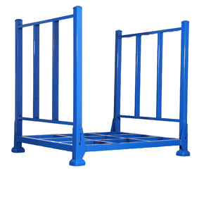 Estante apilable plegable de servicio pesado Marco de almacenamiento apilable industrial para sistema de estante apilable y plegable de almacén - Product Image 1