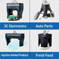 JD Soft Gripper Flexibler Vakuumaktuator für Roboter zum Greifen und Platzieren von Spritzgussteilen, sanfte Handhabung, 2-Finger-Automatisierung
