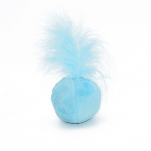 Korean Style Colorful <strong>Ball</strong> Plush <strong>Cat</strong> <strong>Toys</strong> with Ring Bell Feather <strong>Cat</strong> <strong>Ball</strong> - Product Image 4