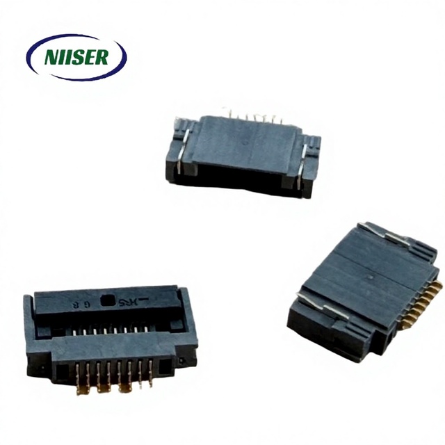 Original for FH52-8S-0.5SH 8Pin 0.5mm Pitch Right Angle Bottom Contact FPC FFC ZIF Connector 2mm Height SMD Socket Automotive