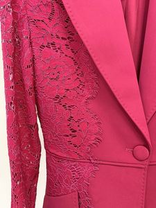 I nuovi pantaloni con bottone a un bottone in pizzo Slim Fit 2023 abiti estivi Casual - Product Image 5