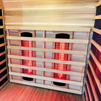 Produsen Ruang Sauna Inframerah Jauh Elektrik Modern untuk 1-2 Orang dengan Pemanas Kayu Solid untuk Gym atau Kamar Tidur