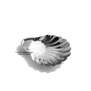 Bandeja de Aperitivos de Acero Inoxidable Pulido, Adornos Decorativos para Entrada de Escritorio, Platos y Bandejas de Metal para Queso - Product Image 1