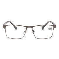 Gafas Ópticas de Lectura de Acero Inoxidable con Protección Anti Luz Azul para Hombre, Personalizadas al por Mayor
