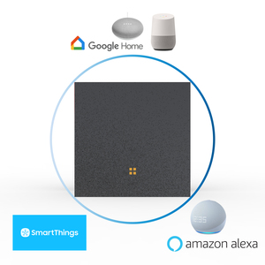 Interrupteur intelligent 2 voies en alliage d'aluminium M8-2 Tuya ZigBee 3.0, contrôle vocal/par application Alexa Google Home, en plastique pour hôtel, <span class=keywords><strong>maison</strong></span>, bar, design - Product Image 6