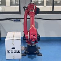 Bras de robot industriel CNC 6 axes haute performance avec PLC et pince motorisée pour le préhensionnement et le placement