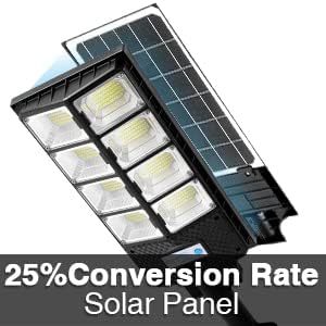 Farola Solar para Exteriores Country Road IP65 Impermeable, ABS 500W-2000W, Integrada con Batería LED LiFePO4, 2700-7000K Color - Product Image 4