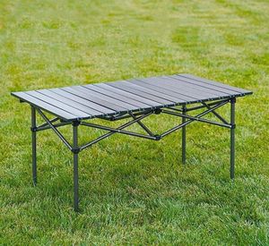 Coréen 120cm 150cm <span class=keywords><strong>pas</strong></span> <span class=keywords><strong>cher</strong></span> grande <span class=keywords><strong>valise</strong></span> en acier au carbone Tube inoxydable Camping <span class=keywords><strong>Table</strong></span> pliante pour salle à manger barbecue - Product Image 1