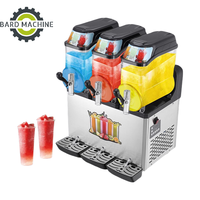 Machine à slush commerciale à 3 réservoirs pour boissons glacées, haute qualité, bon marché, 2024, à vendre