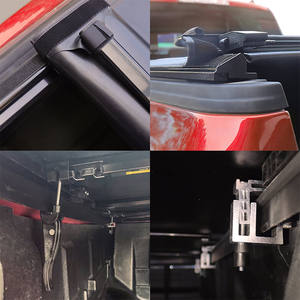 Accesorios de PVC suave para camiones, cubierta enrollable para Hilux <span class=keywords><strong>Vigo</strong></span> Revo Rocco Isuzu Dmax Navara Np300 Ranger BT50, cama de recolección - Product Image 5