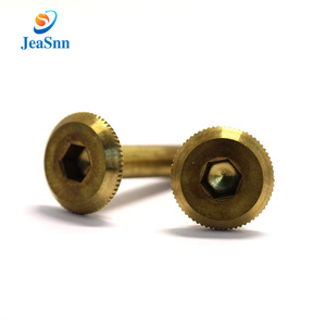 China cabeza hombro ranurado enchufe tapa paso roscado pulgar Torx hexagonal moleteado mano tornillos planos - Product Image 2