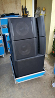 Sistema de Line Array Activo Profesional de Madera con Altavoz de Neodimio de 12 Pulgadas y 800W para Escenario y Audio Profesional