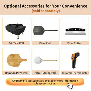 <span class=keywords><strong>Four</strong></span> à pizza au propane professionnel de 12 pouces en acier inoxydable, autonome, pour usage extérieur, idéal pour hôtels, foyers et voitures - Product Image 5