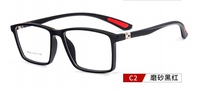 Montures de lunettes de vue pour hommes, style œil de chat, monture intégrale, design sportif, en TR90, décontractées, pour lecture, verres remplaçables, livraison rapide