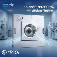 Filtro HEPA estándar 2x2 2x4 FFU resistente a solventes para campanas de flujo, compatible con H13 USP, para exportación global, paquete de suministro al por mayor.