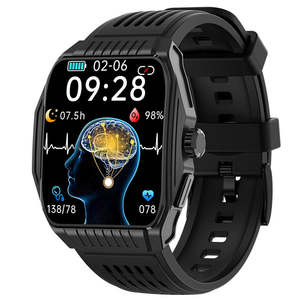 Nouvelle Montre Connectée Tendance pour le Sommeil, Android, IP68, <span class=keywords><strong>ECG</strong></span>, PPG, Moniteur <span class=keywords><strong>de</strong></span> Santé en Temps Réel, SOS, Sport, Écran Carré 1,85'', Autonomie <span class=keywords><strong>de</strong></span> 4 Jours pour les Appels - Product Image 5