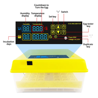 Incubateur à œufs Terrui 9 avec double alimentation, mini incubateur automatique solaire, machine d'éclosion pour volailles/oiseaux/poulets