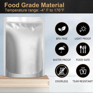 Échantillon Gratuit – Sachets Doypack <span class=keywords><strong>en</strong></span> Aluminium Imprimés par Héliogravure, Conception Personnalisée, Refermables, pour Bonbons Lyophilisés, Sacs Ziplock <span class=keywords><strong>en</strong></span> Mylar pour Aliments - Product Image 4