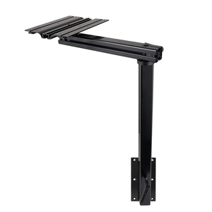 Patas de mesa negras para ahorro de espacio ajustable en altura para RV, caravana, barco, caravana, <span class=keywords><strong>furgoneta</strong></span>, <span class=keywords><strong>accesorios</strong></span>, remolque de viaje - Product Image 1