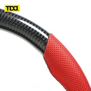 พวงมาลัยคาร์บอนไฟเบอร์แท้ TDD สำหรับรถยนต์โตโยต้า ซูปรา - Product Image 3