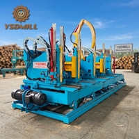 Scierie à bois verticale entièrement automatique YSDMILL avec chariot de scie hydraulique pour la vente