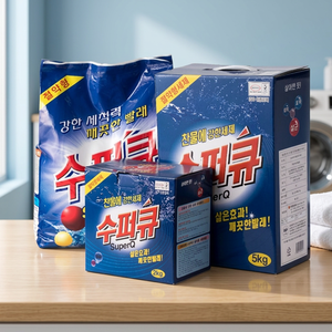 Detergente en Polvo Ecológico Hecho en Corea para Ropa, Fragancia Natural, Alta Calidad, Super Q, Bien Hecho, Superventas - Product Image 3