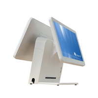 Dual-Screen Kassa Met Touchscreen Is Geschikt Voor Fruitwinkels, Supermarkten, Warenhuizen En Kledingwinkels