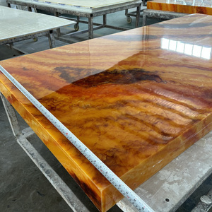 Panel <span class=keywords><strong>de</strong></span> <span class=keywords><strong>Piedra</strong></span> Artificial <span class=keywords><strong>de</strong></span> Alabastro Translúcido <span class=keywords><strong>para</strong></span> Decoración Interior <span class=keywords><strong>de</strong></span> Paredes y Bares, Venta Directa - Product Image 2