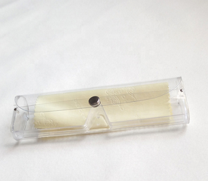 サングラスケース高級クリアPVCレザーディスプレイ眼鏡バッグポーチ紙箱サンアイグラス包装 - Product Image 4