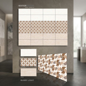 Carreaux muraux en céramique numérique émaillée 30x60cm finition brillante 300x600mm effet pierre pour salle de bain et usage extérieur - Product Image 2