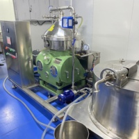Séparateur centrifuge à disque industriel pour la clarification du bouillon de cellules bactériennes de biomasse
