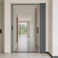 Cortina para Ventana y Puerta, Impermeable, Antipolvo, Antiinsectos, Removible, de Poliéster Recubierto de PVC, Malla Plegada Plisada para Uso en Exteriores