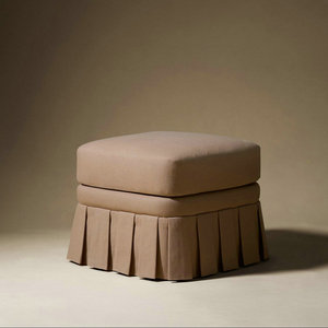 Banc d'appoint de designer <span class=keywords><strong>français</strong></span> pour salon et couloir, ottoman rembourré avec jupe, pouf écologique pour hôtel et école, repose-pieds <span class=keywords><strong>à</strong></span> <span class=keywords><strong>vendre</strong></span> - Product Image 2