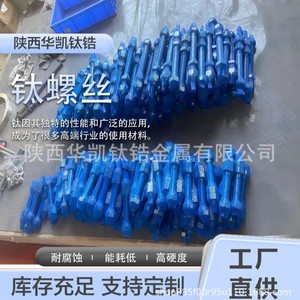 Huakai Titanium Pan Head Hex Socket <b>Screws</b> M2 M2.5 <b>M3</b> M4 M5 M6 Gr2 Pure Titanium Alloy Bolts Forging Polishing - Product Image 3