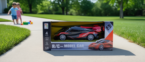 Auto radiocomandata RC in scala 1:16 a 4 canali, elettrica, con illuminazione a LED, per bambini dagli 8 ai 13 anni, pronta all'uso per interni ed esterni - Product Image 2