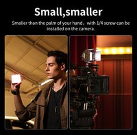 Zhiyun M20 lumière vidéo bicolore 20w caméra Portable photographie lumière 10 effets de lumière prennent en charge l'attraction magnétique et Usb-C Pd