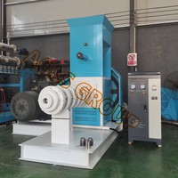 Extrudeuse de soja pleine graisse Extrusion automatique de morceaux de soja extrudé faisant les repas Extrudeuse d'huile de cuisson Fournisseurs de machines