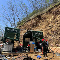 Foreuse de carottage entièrement hydraulique ROCK-800 pour l'exploration minière, l'échantillonnage de diamants et les forages de carottage dans les mines d'or