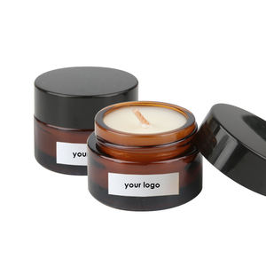 卸売プライベートラベル低Moq10時間燃焼時間ナチュラルココナッツワックストラベルミニティーライト香りキャンドルカスタムステッカー付き - Product Image 1