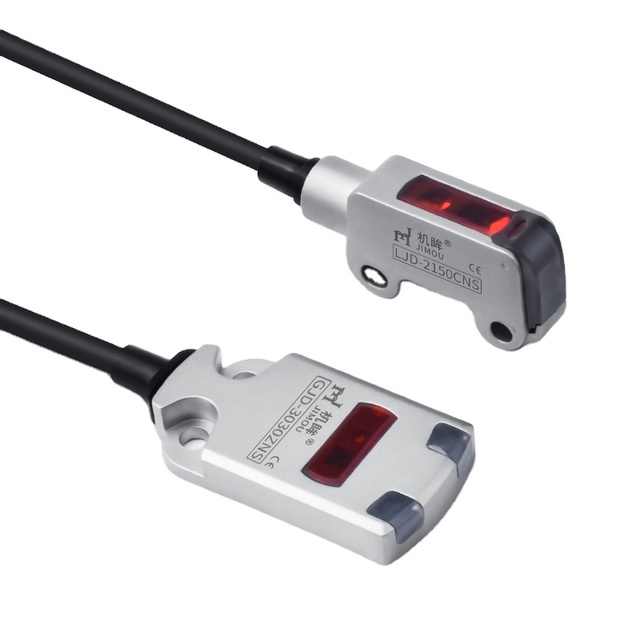 DC 4 wires stainless shell stable performance Front reflective type Ultra small mini photoelectric sensor